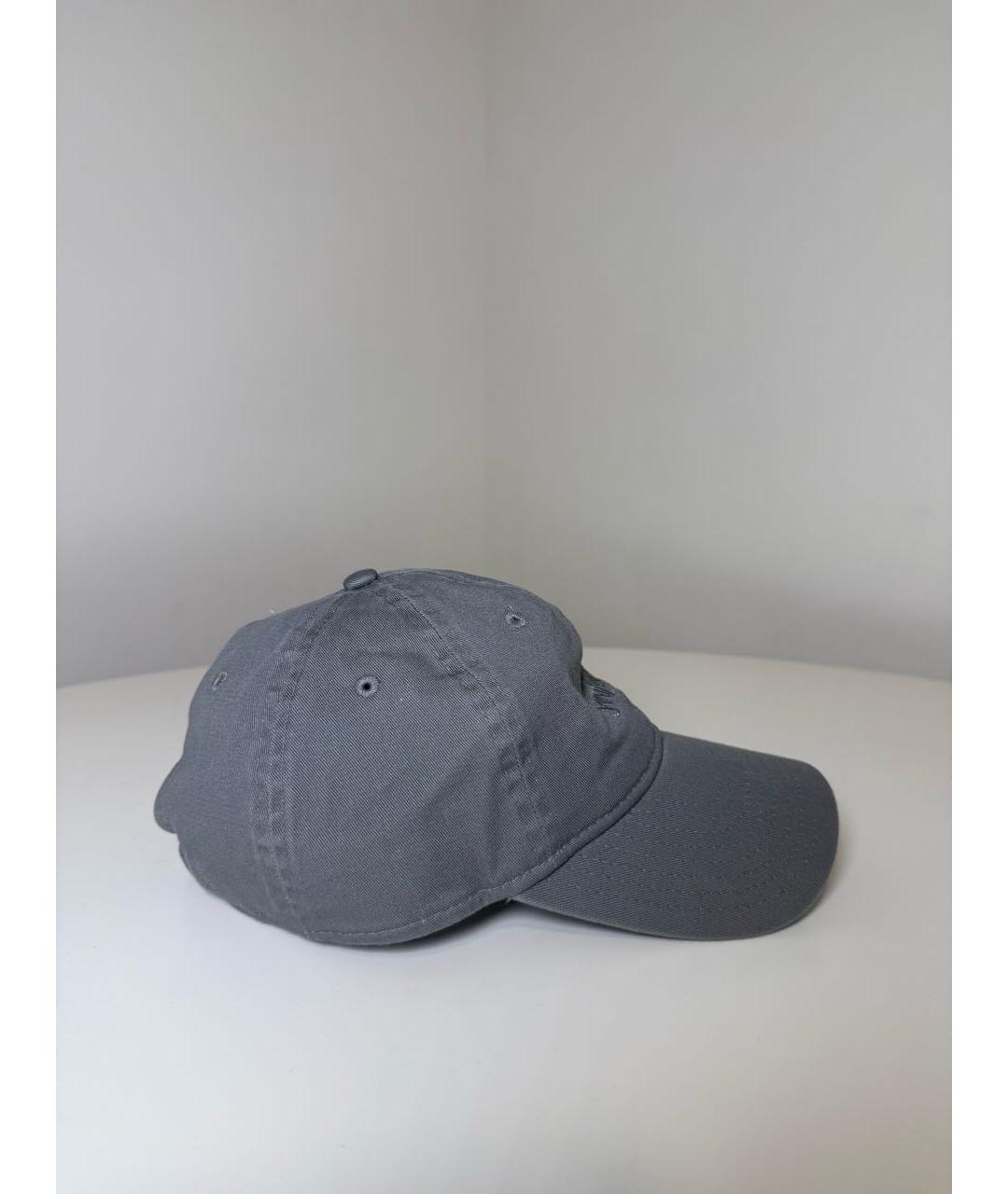 SAINT LAURENT Серая хлопковая кепка, фото 3