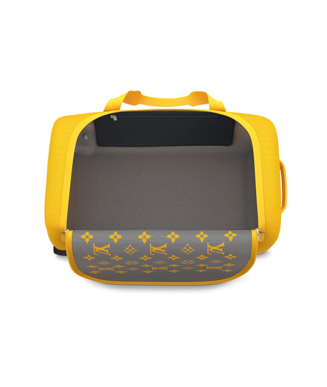 LOUIS VUITTON Желтый чемодан, фото 5