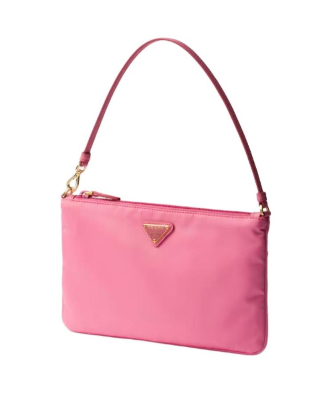 PRADA Розовая сумка через плечо, фото 2
