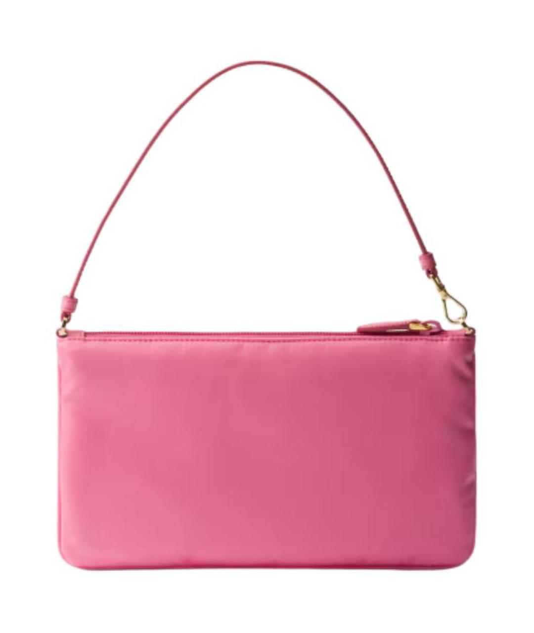 PRADA Розовая сумка через плечо, фото 3