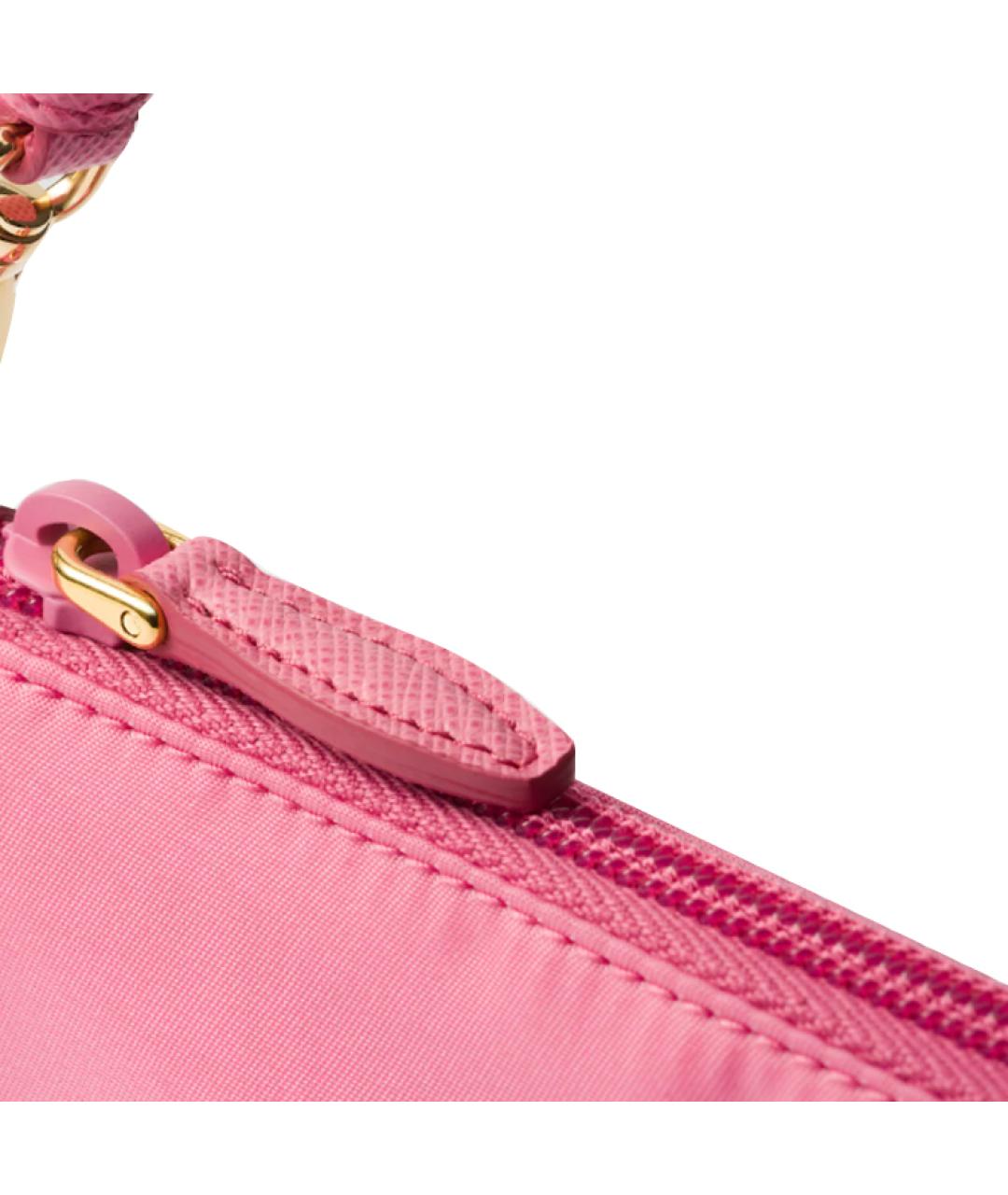 PRADA Розовая сумка через плечо, фото 5