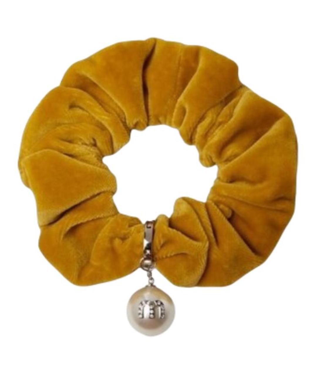 MIU MIU Коричневая резинка, фото 1