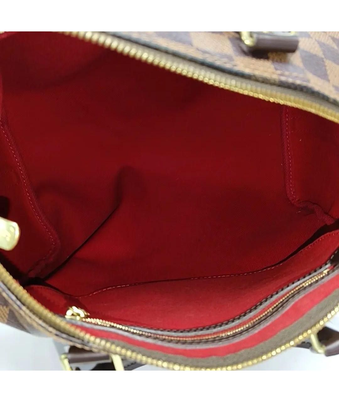 LOUIS VUITTON Коричневая сумка с короткими ручками, фото 6