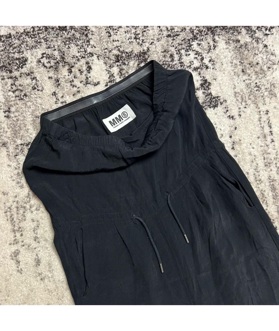 MM6 MAISON MARGIELA Черный комбинезон, фото 2