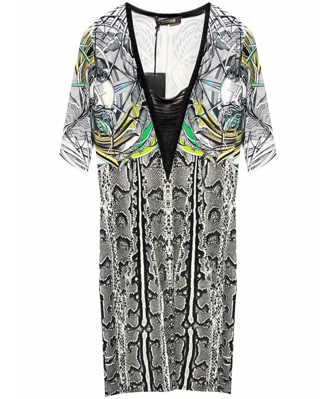ROBERTO CAVALLI Мульти вискозное платье, фото 1