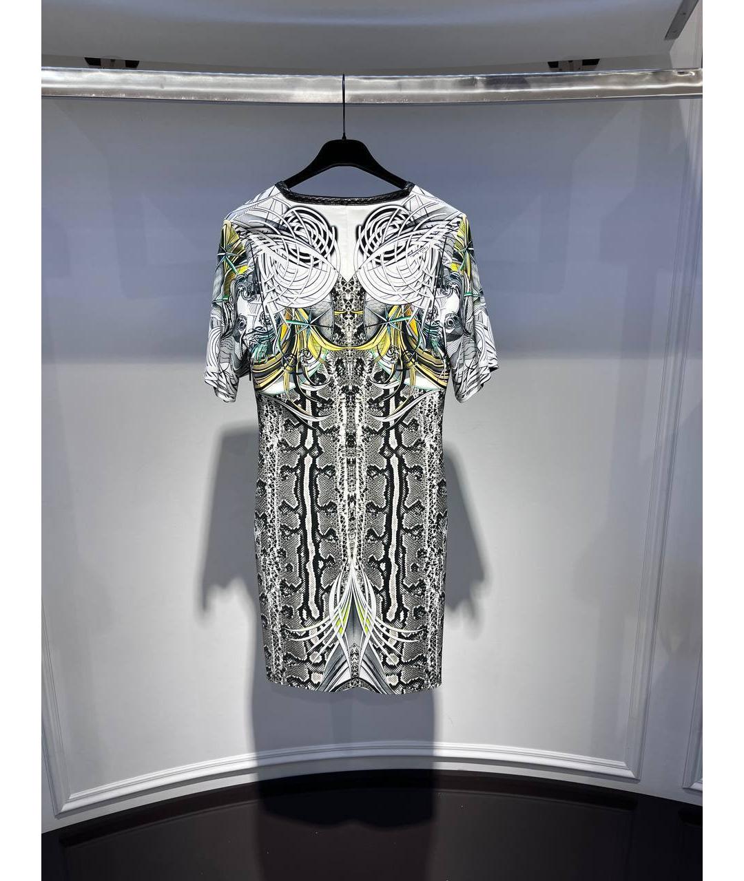 ROBERTO CAVALLI Мульти вискозное платье, фото 3