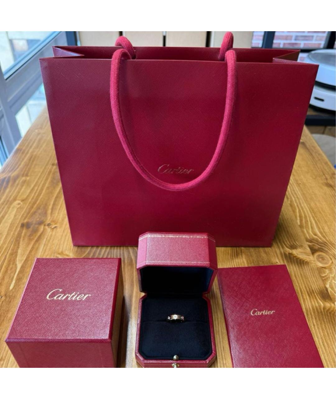 CARTIER Золотое кольцо из розового золота, фото 3