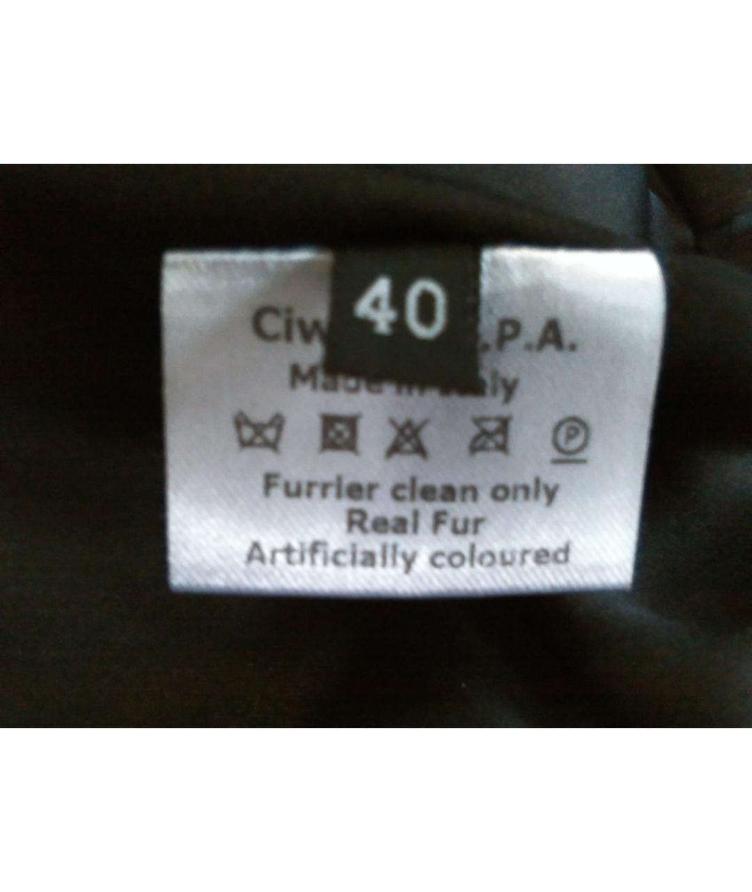 GIAMBATTISTA VALLI Коричневая меховая шуба, фото 5