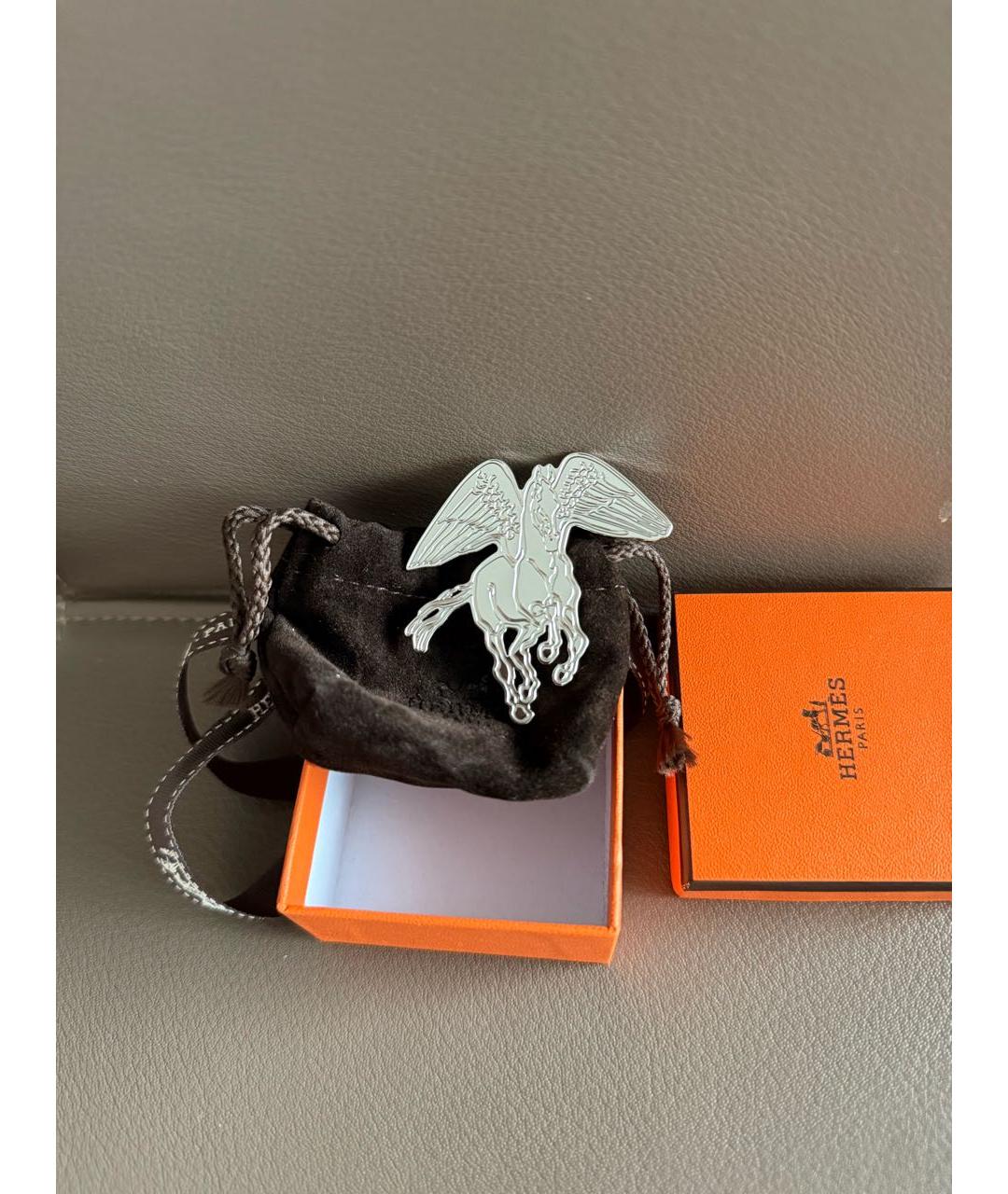 HERMES Бежевый брелок, фото 4