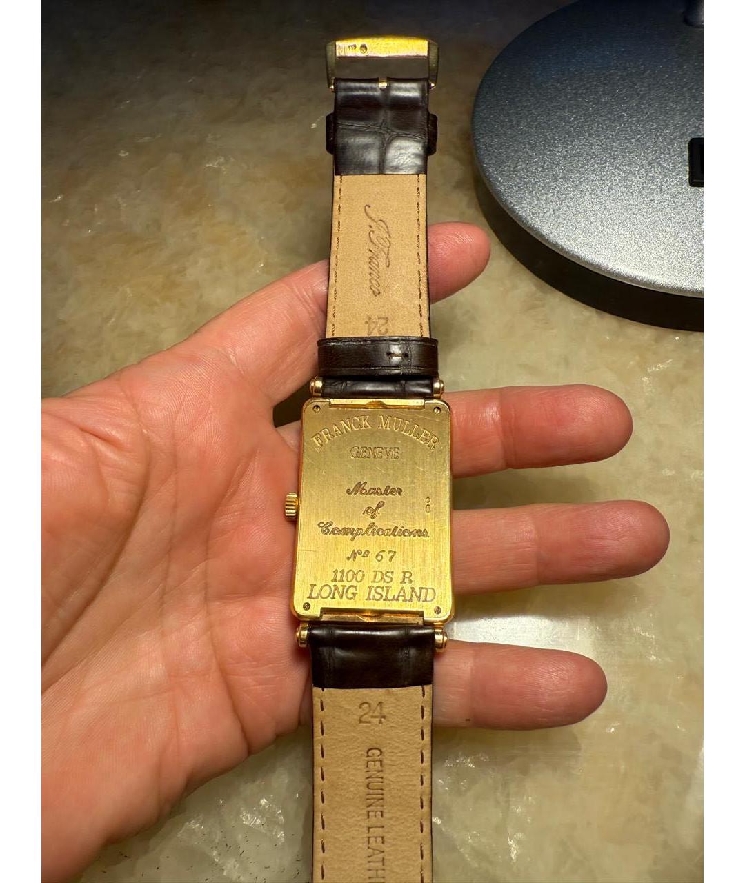 FRANCK MULLER Золотые часы из желтого золота, фото 2