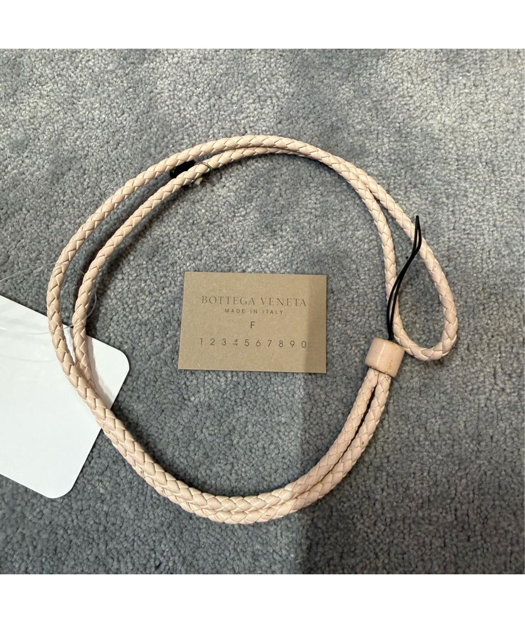 BOTTEGA VENETA Розовый брелок, фото 3