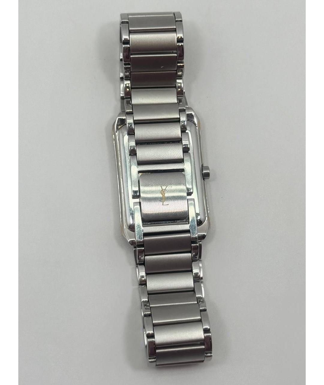 SAINT LAURENT Серебряные стальные часы, фото 3