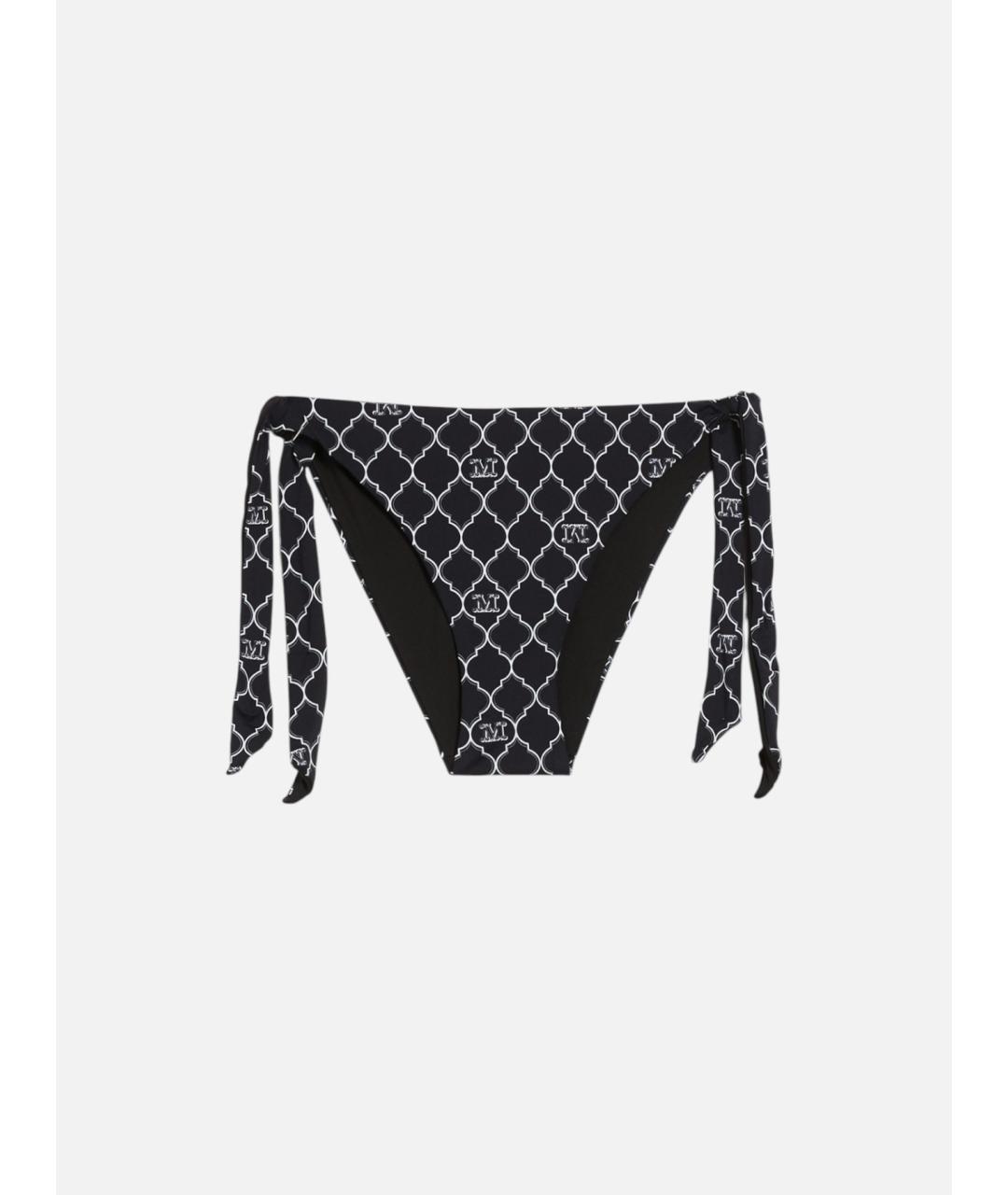 MAX MARA STUDIO Черный полиамидовый купальник, фото 6