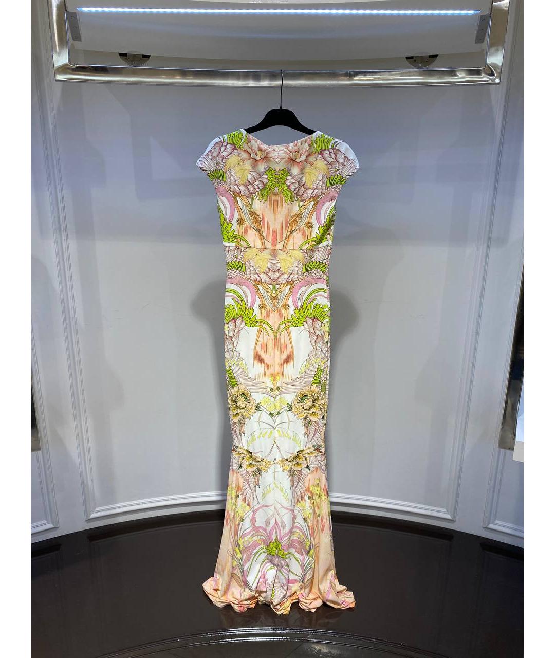 ROBERTO CAVALLI Мульти полиамидовое вечернее платье, фото 3