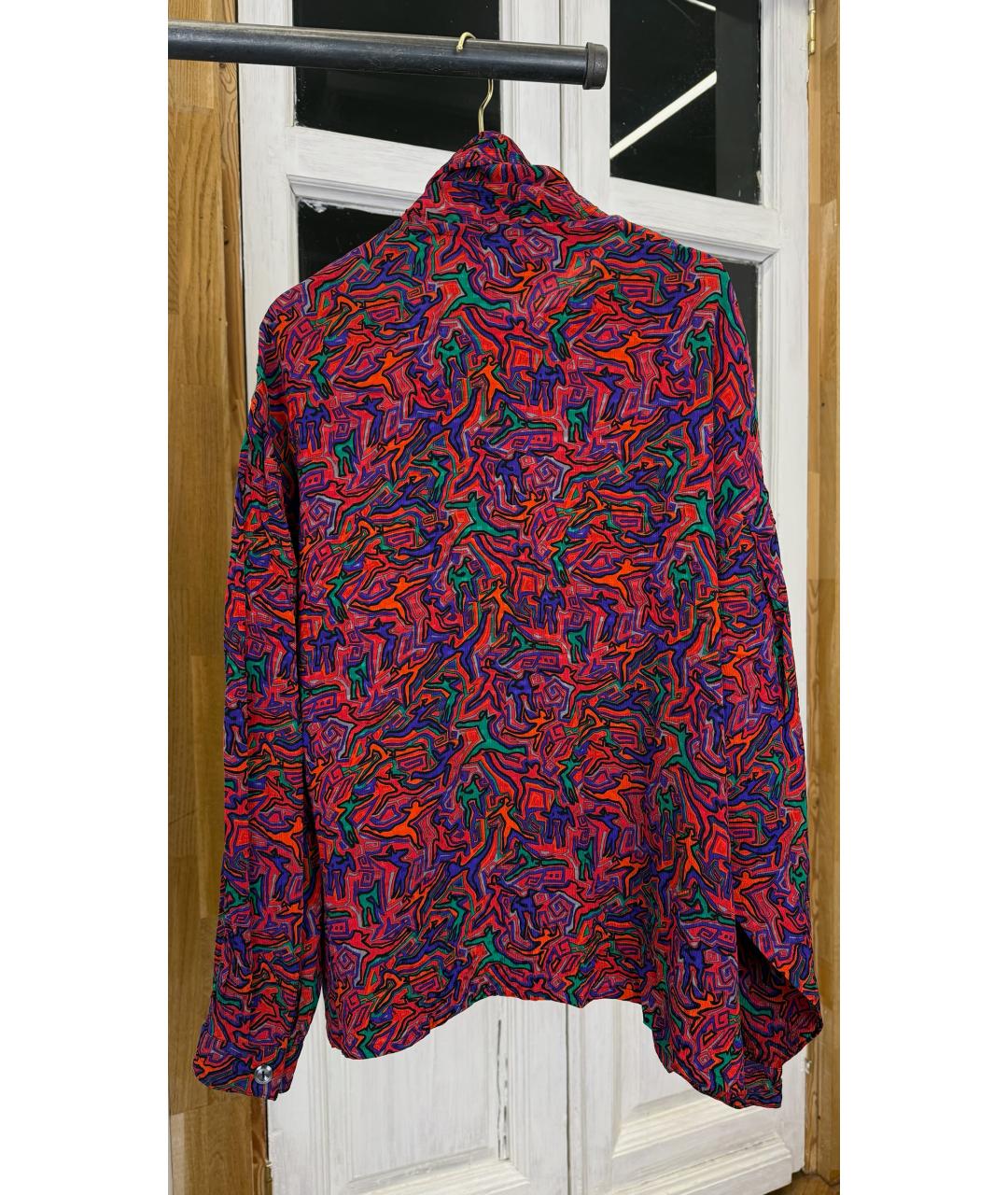 LANVIN Мульти шелковая блузы, фото 2