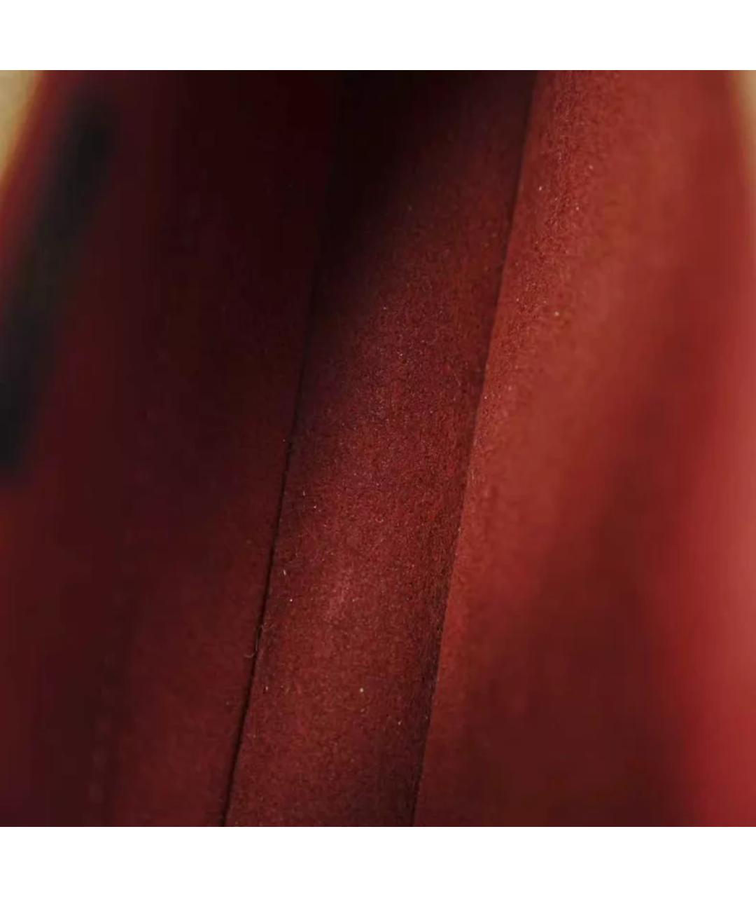 LOUIS VUITTON Черная кожаная сумка через плечо, фото 8