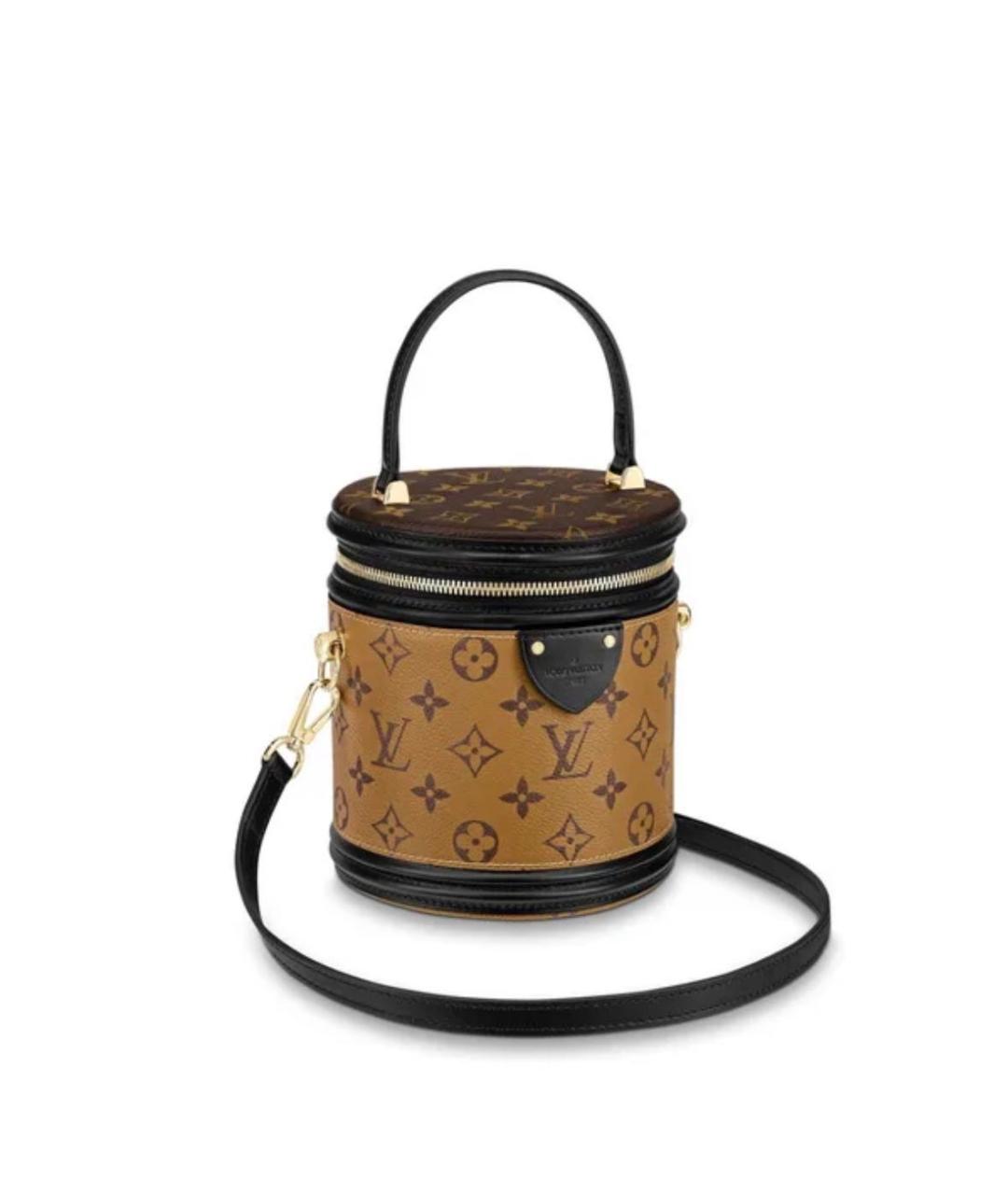 LOUIS VUITTON Коричневая сумка с короткими ручками, фото 1