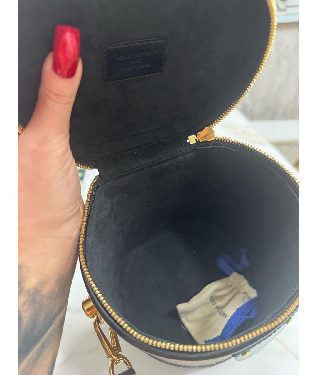 LOUIS VUITTON Коричневая сумка с короткими ручками, фото 3