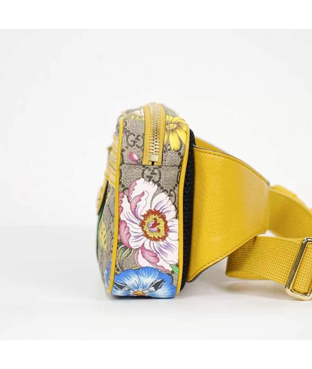 GUCCI Мульти тканевая поясная сумка, фото 6