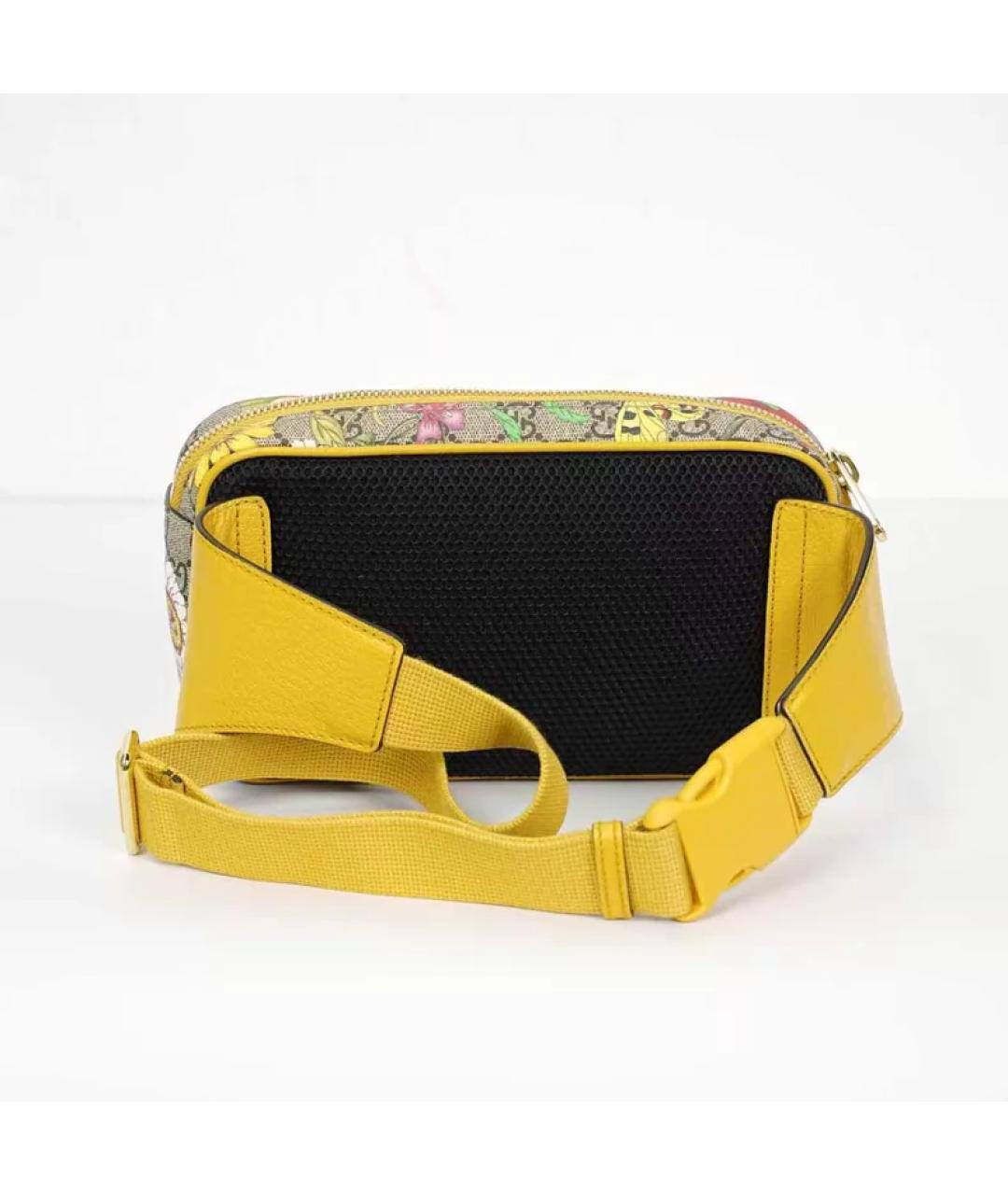 GUCCI Мульти тканевая поясная сумка, фото 7