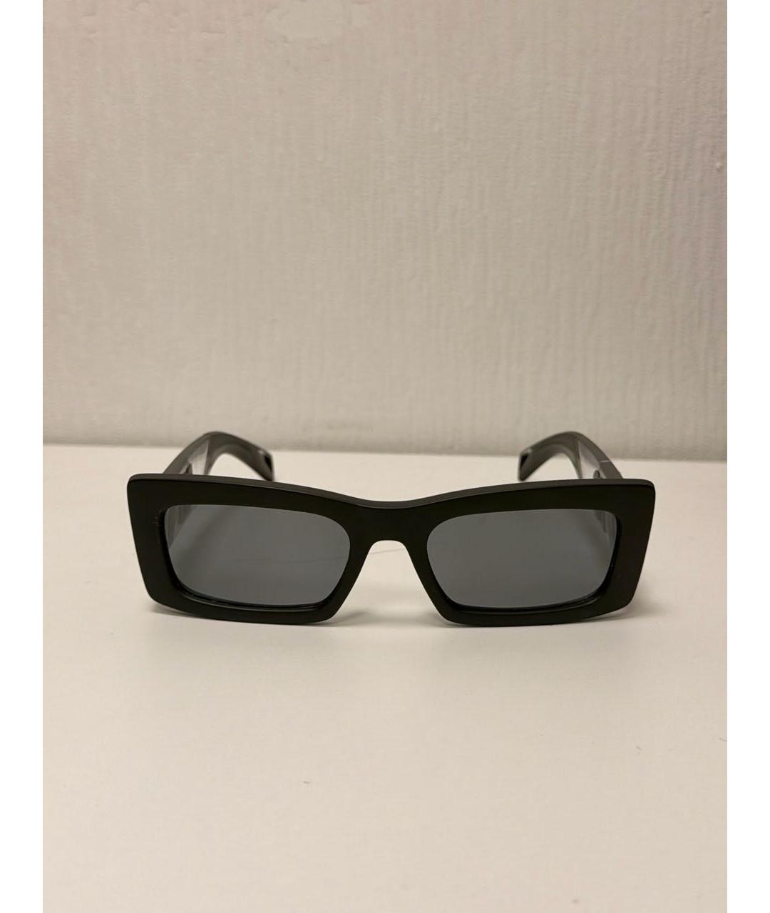 DOLCE&GABBANA Черные пластиковые солнцезащитные очки, фото 6