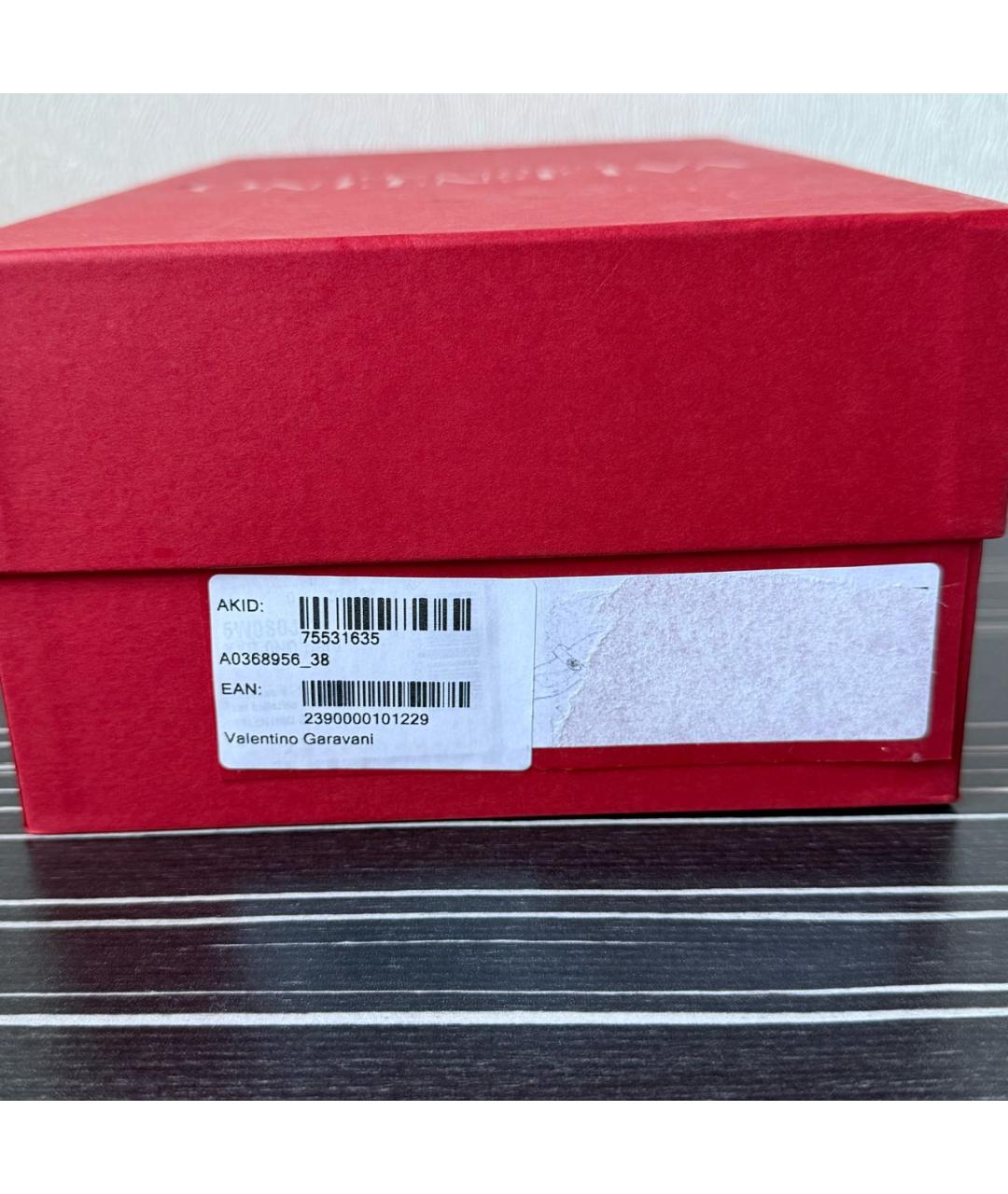 VALENTINO Черные балетки из лакированной кожи, фото 8