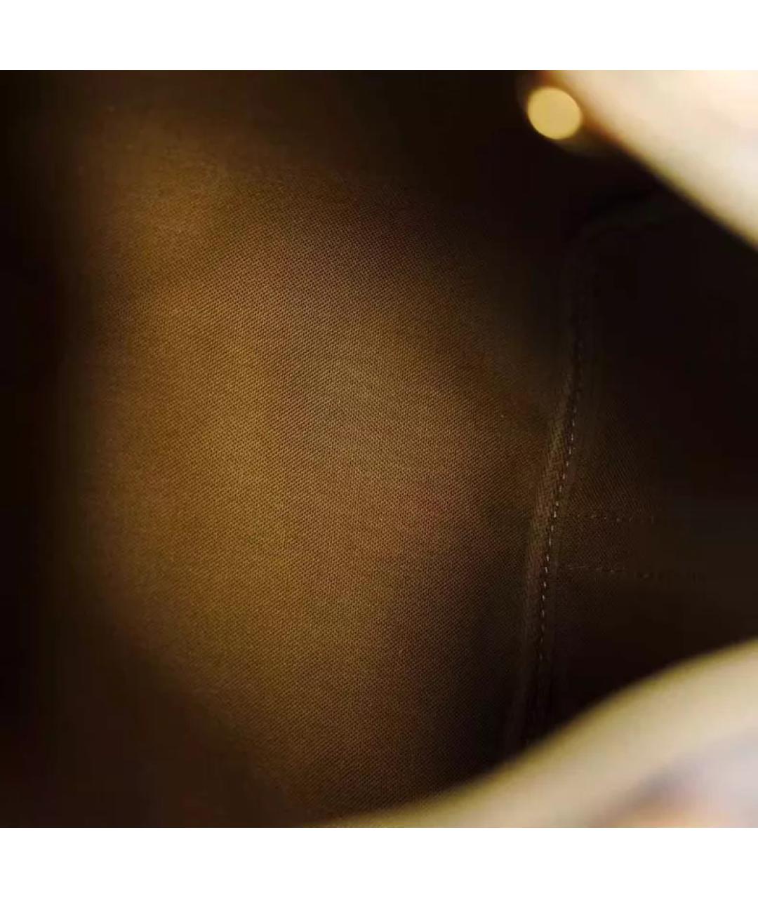 LOUIS VUITTON Коричневая сумка с короткими ручками, фото 8
