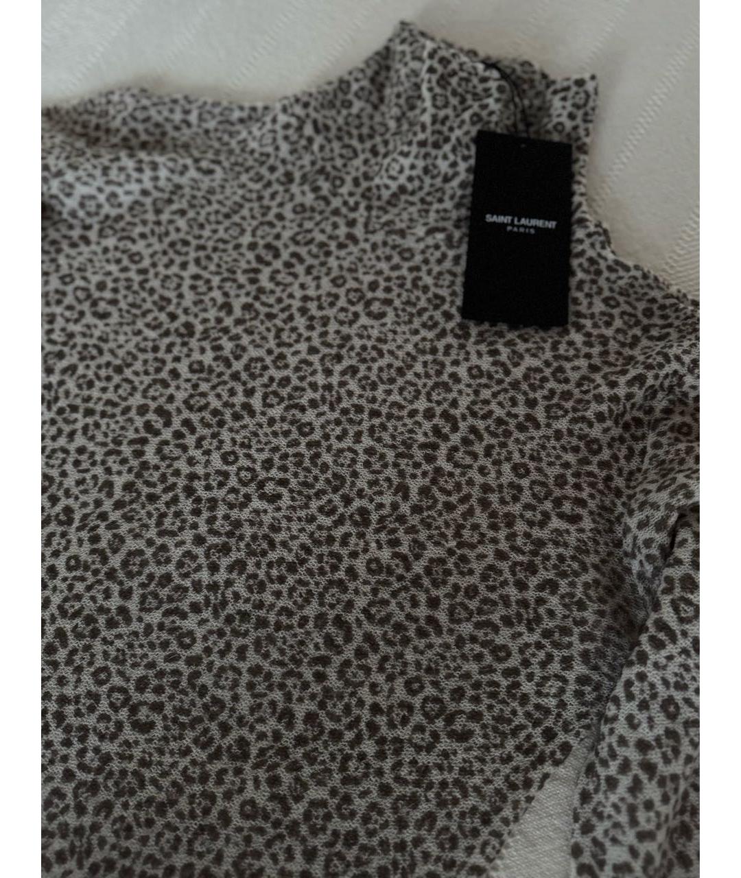 SAINT LAURENT Мульти шерстяная водолазка, фото 5