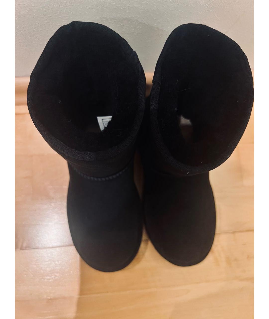 UGG AUSTRALIA KIDS Черные замшевые сапоги, фото 3