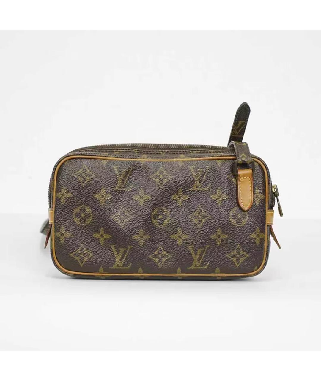 LOUIS VUITTON Коричневая сумка через плечо, фото 10