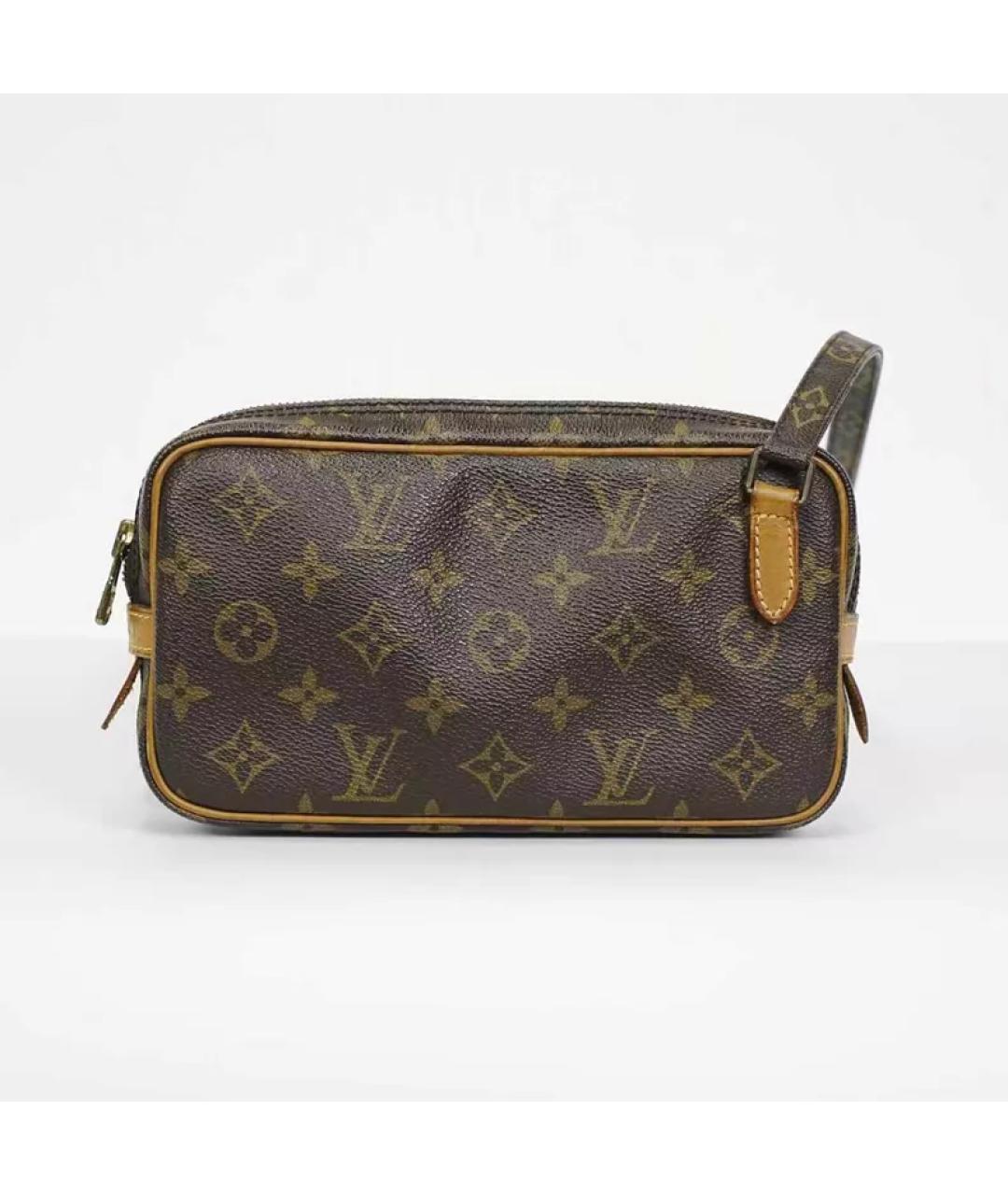 LOUIS VUITTON Коричневая сумка через плечо, фото 5