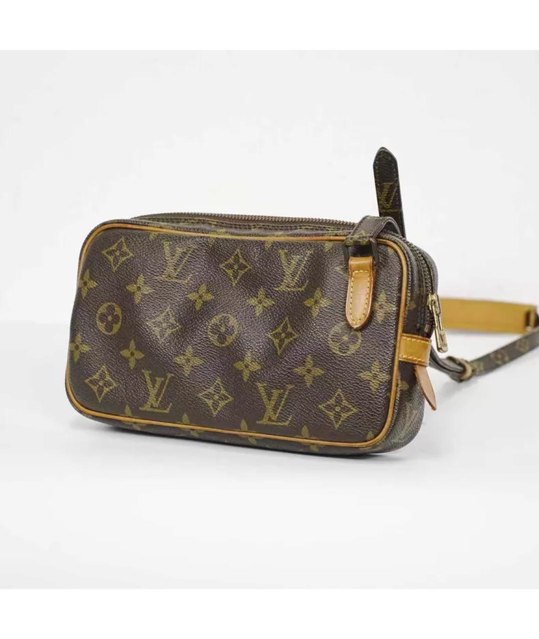 LOUIS VUITTON Коричневая сумка через плечо, фото 2