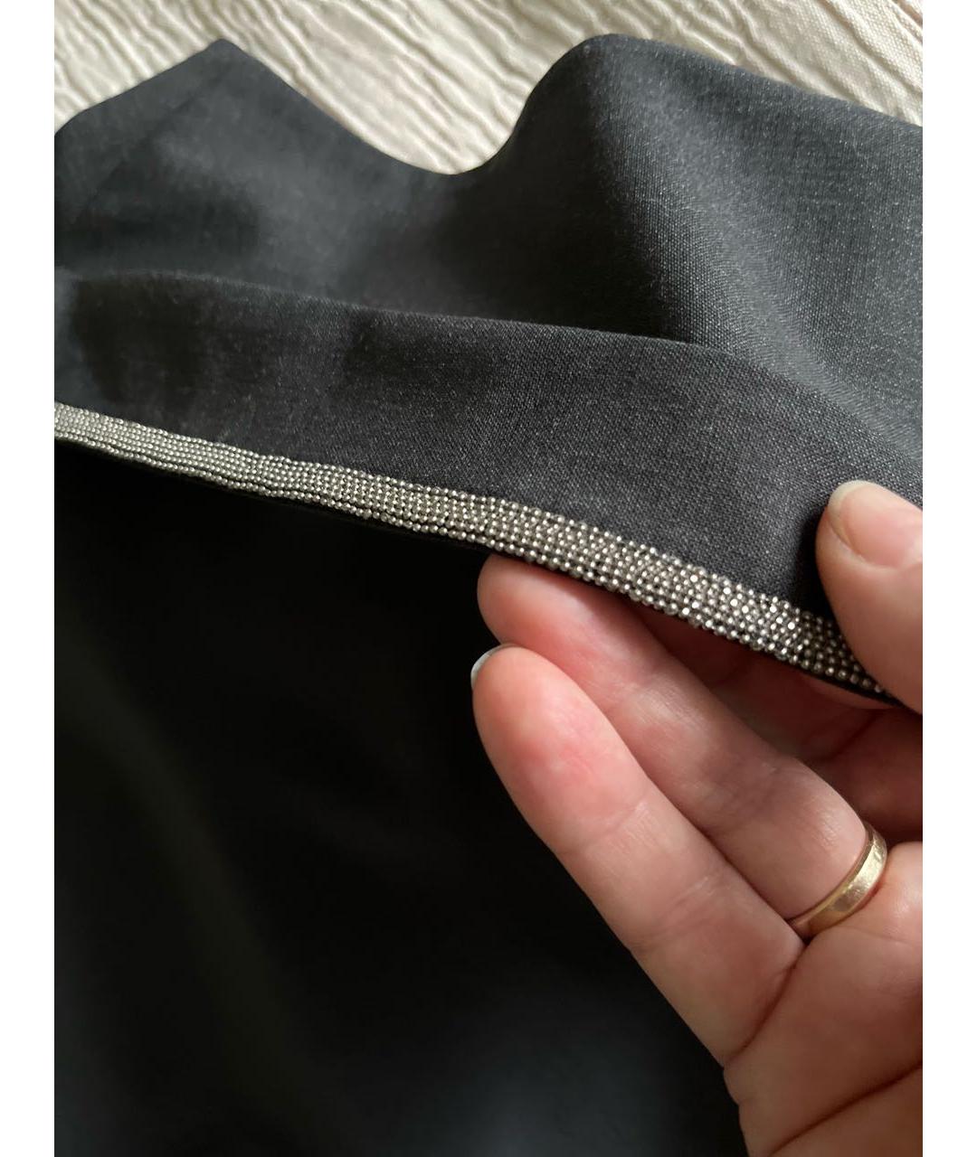 BRUNELLO CUCINELLI Серый шерстяной жилет, фото 6