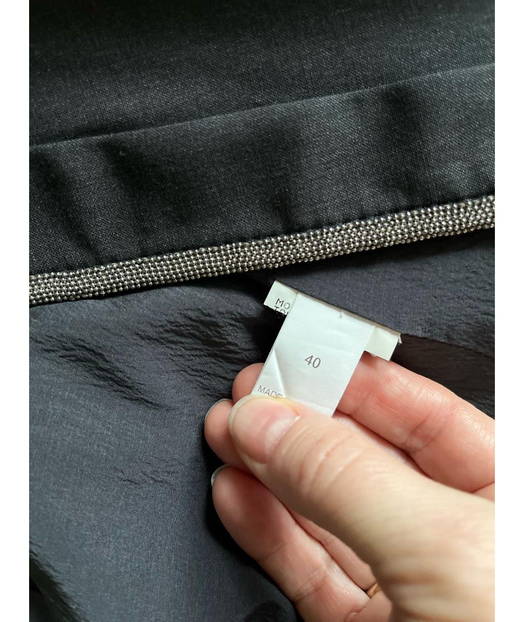 BRUNELLO CUCINELLI Серый шерстяной жилет, фото 5