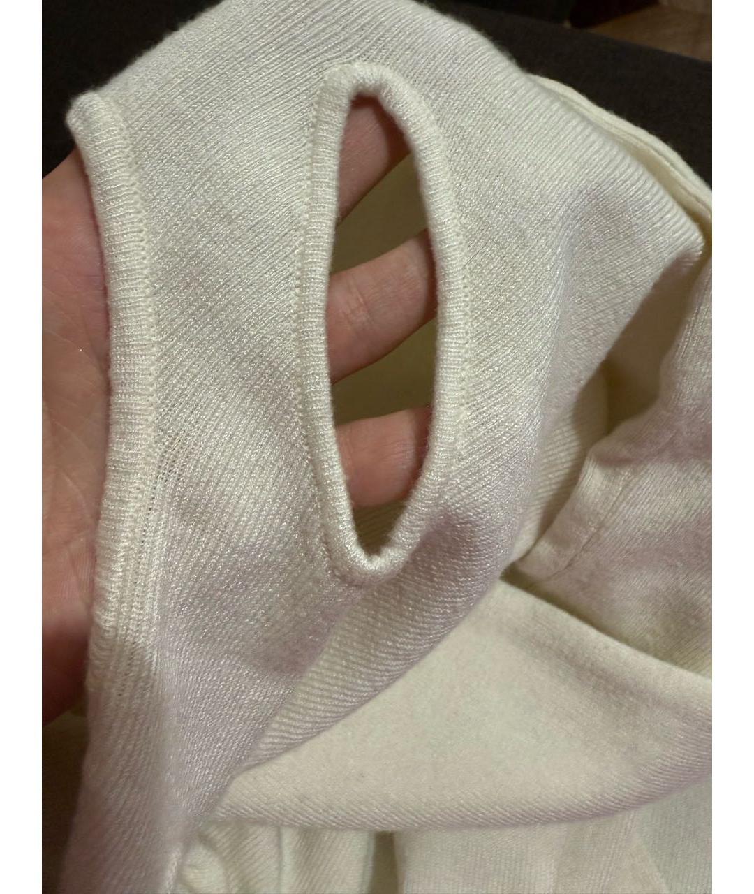 MAJE Бежевый вискозный джемпер / свитер, фото 3