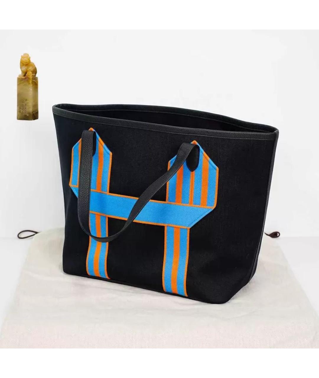 HERMES Мульти тканевая сумка с короткими ручками, фото 9