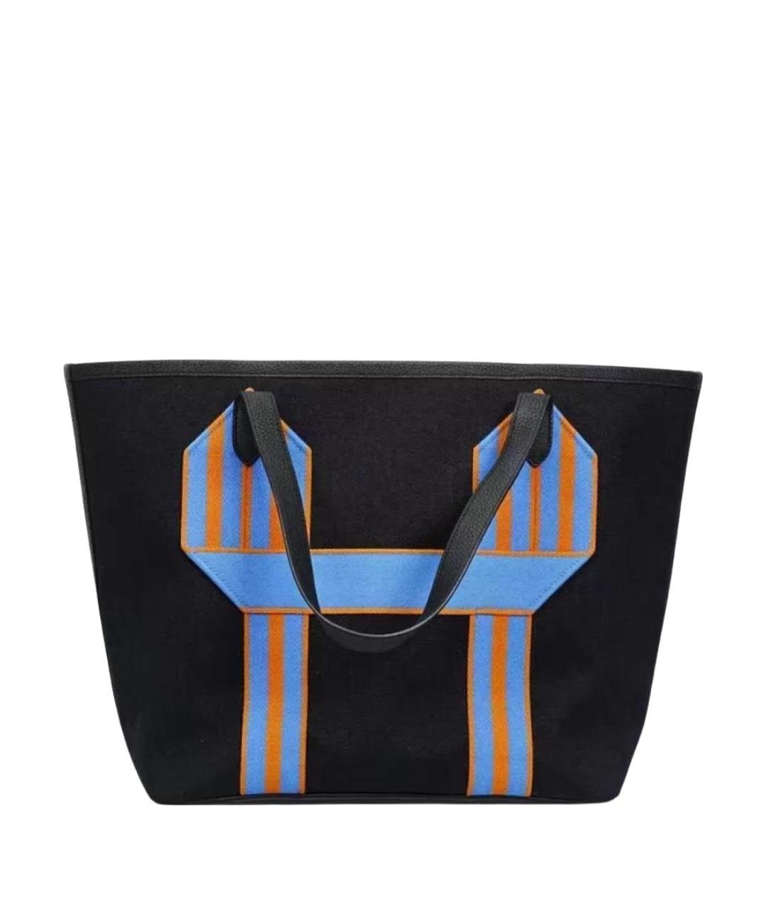 HERMES Мульти тканевая сумка с короткими ручками, фото 1