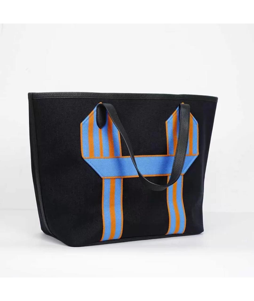 HERMES Мульти тканевая сумка с короткими ручками, фото 2