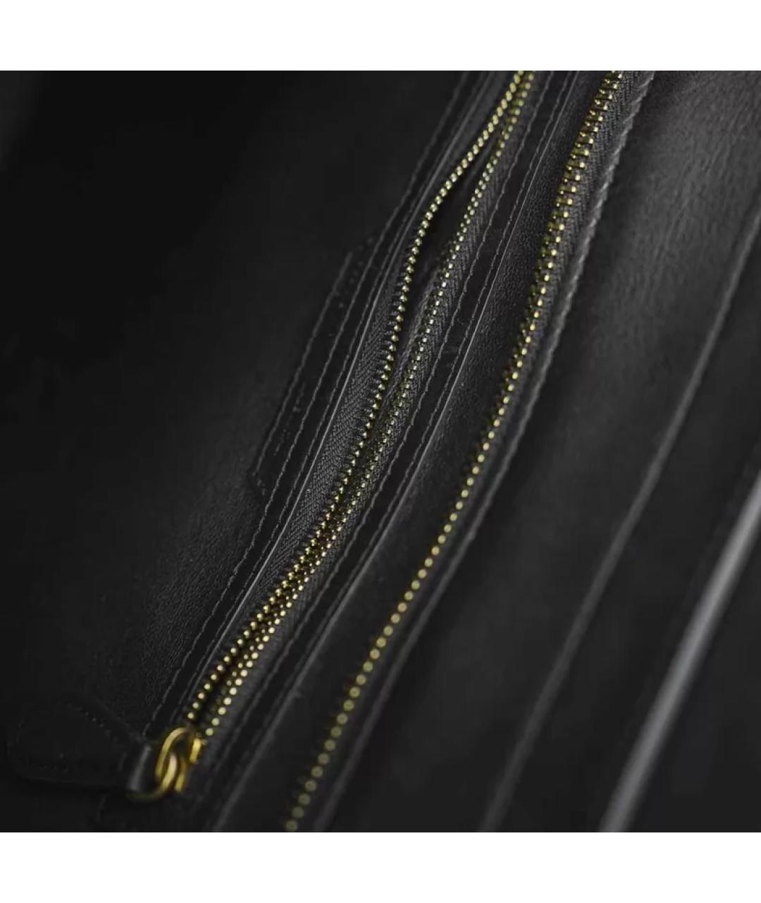 CELINE Мульти кожаная сумка с короткими ручками, фото 8