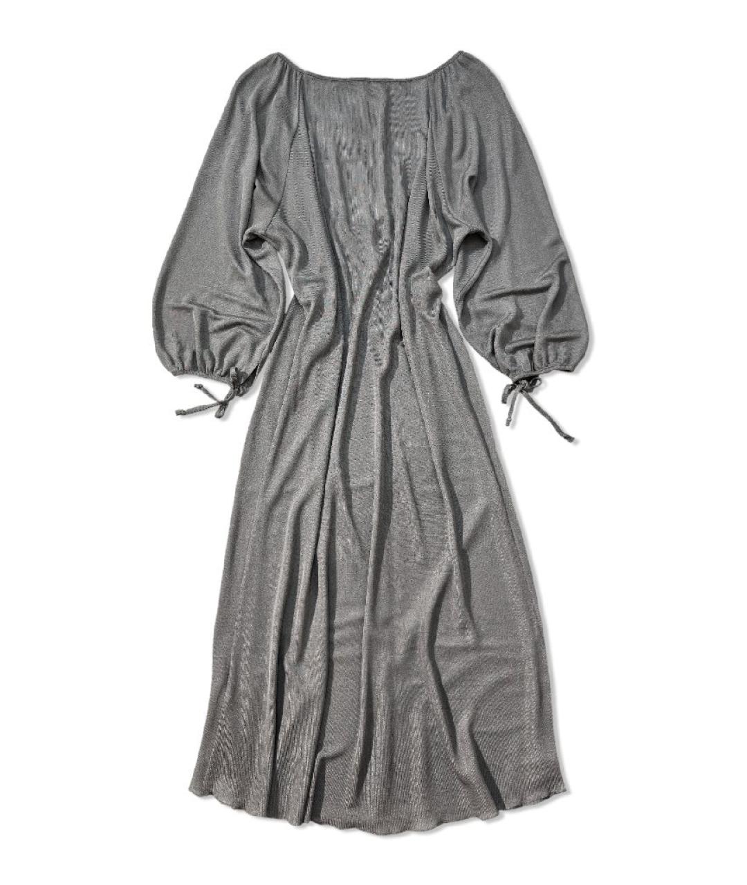 MARC BY MARC JACOBS Серебряное вискозное платье, фото 1