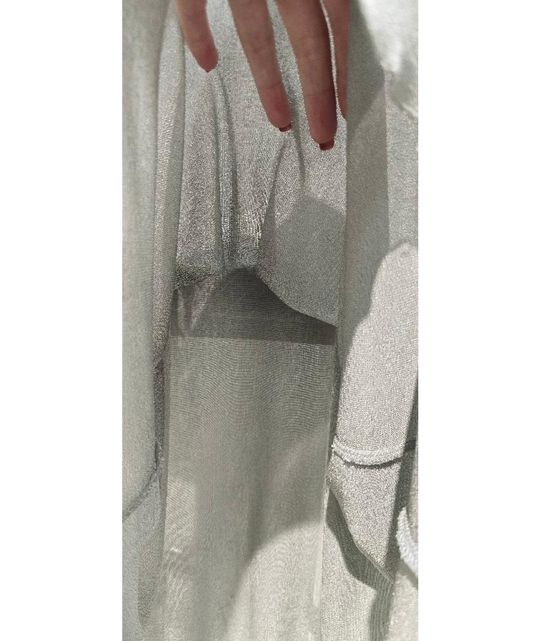 MARC BY MARC JACOBS Серебряное вискозное платье, фото 7