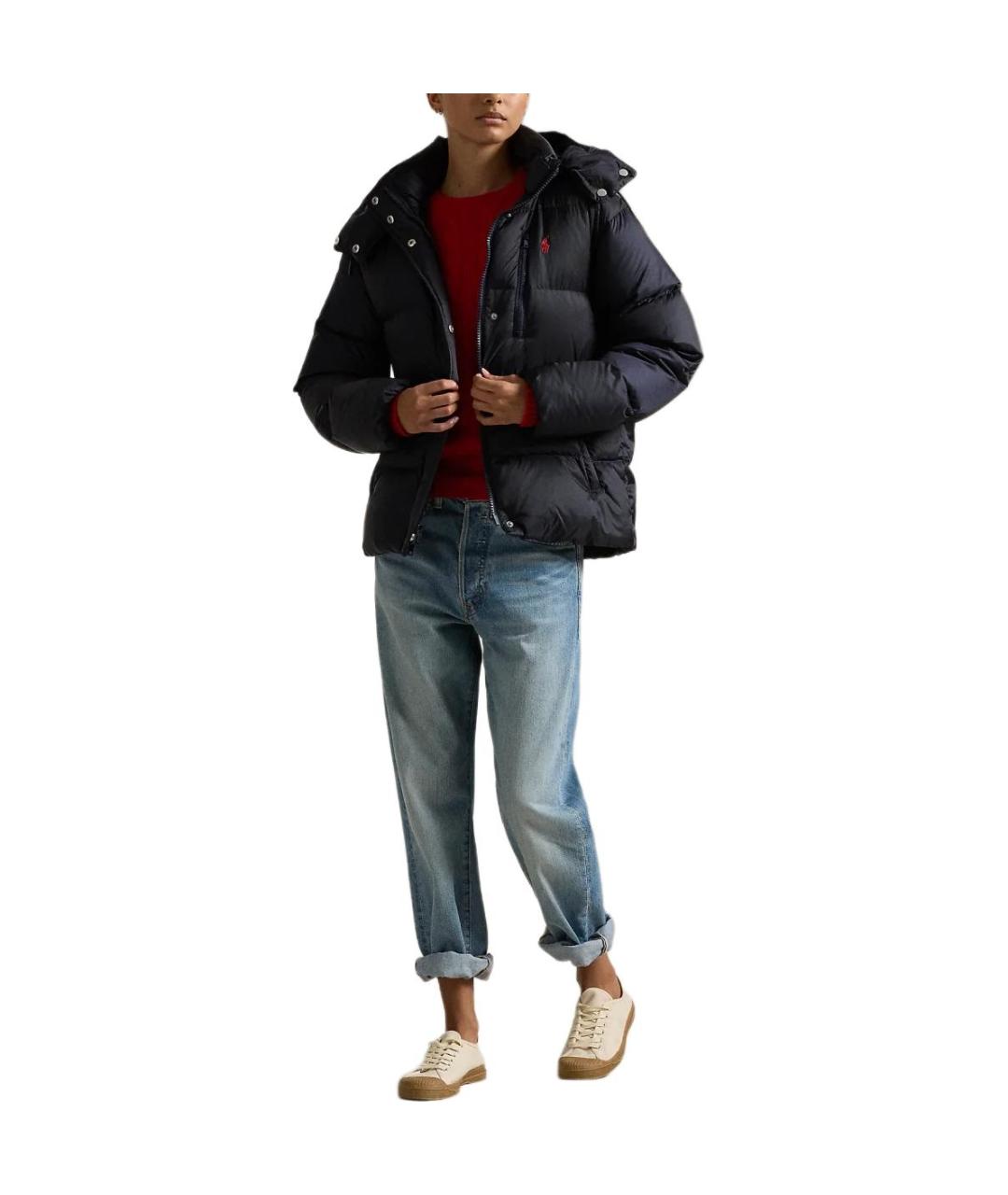 POLO RALPH LAUREN Синий пуховик, фото 4