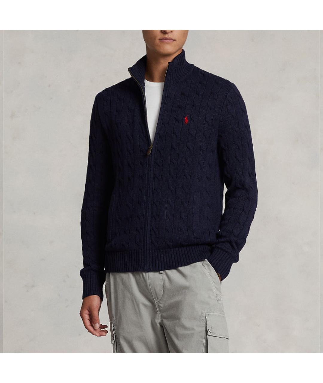 POLO RALPH LAUREN Синий джемпер / свитер, фото 4