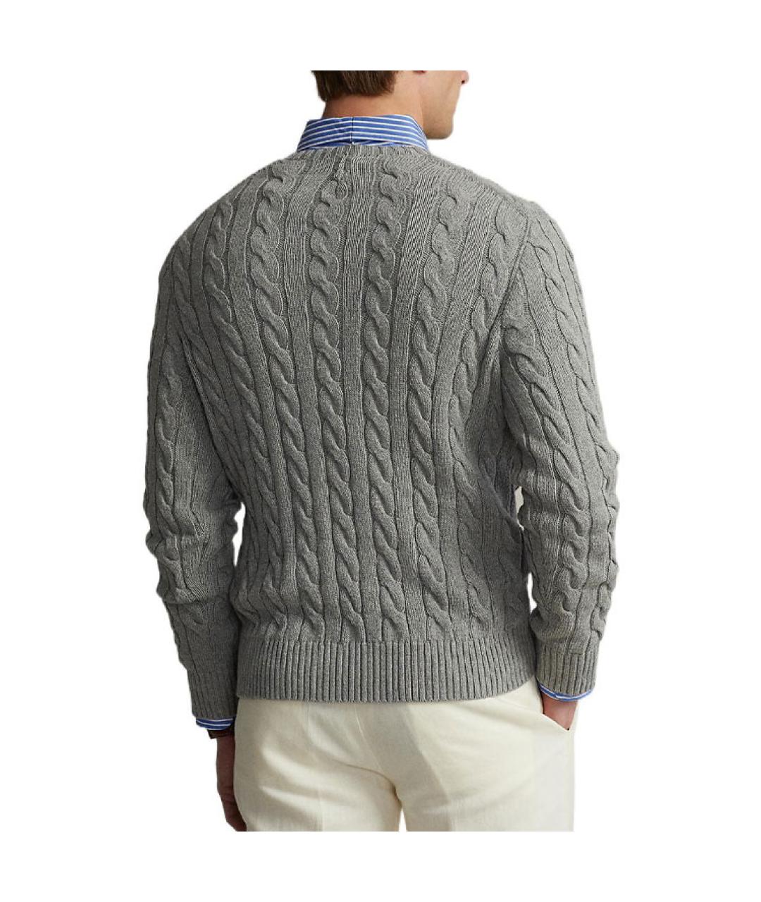 POLO RALPH LAUREN Серый джемпер / свитер, фото 5