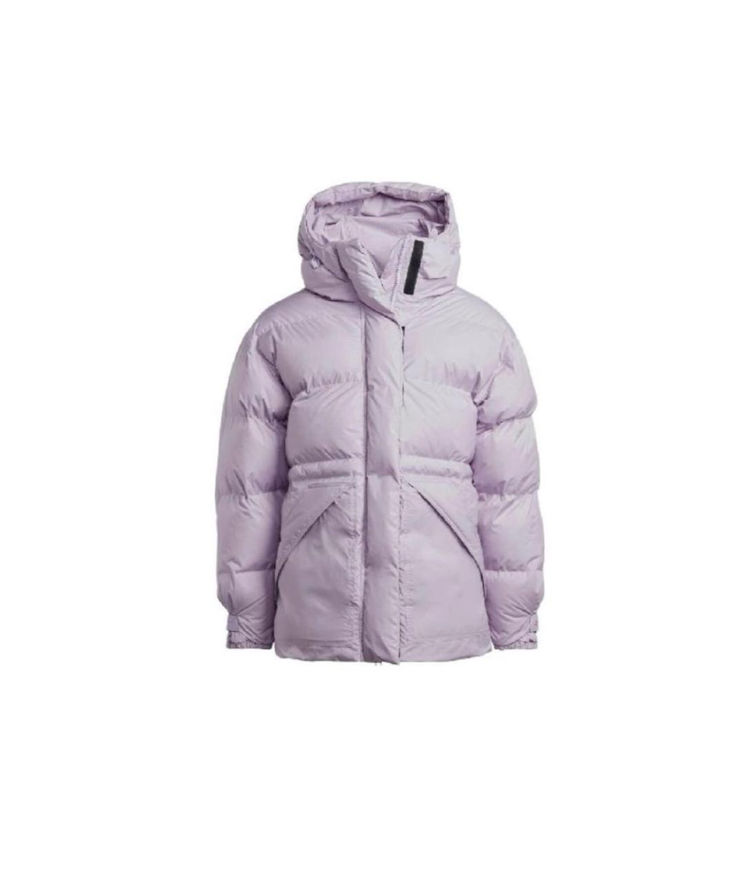 ADIDAS BY STELLA MCCARTNEY Фиолетовый полиэстеровый пуховик, фото 1