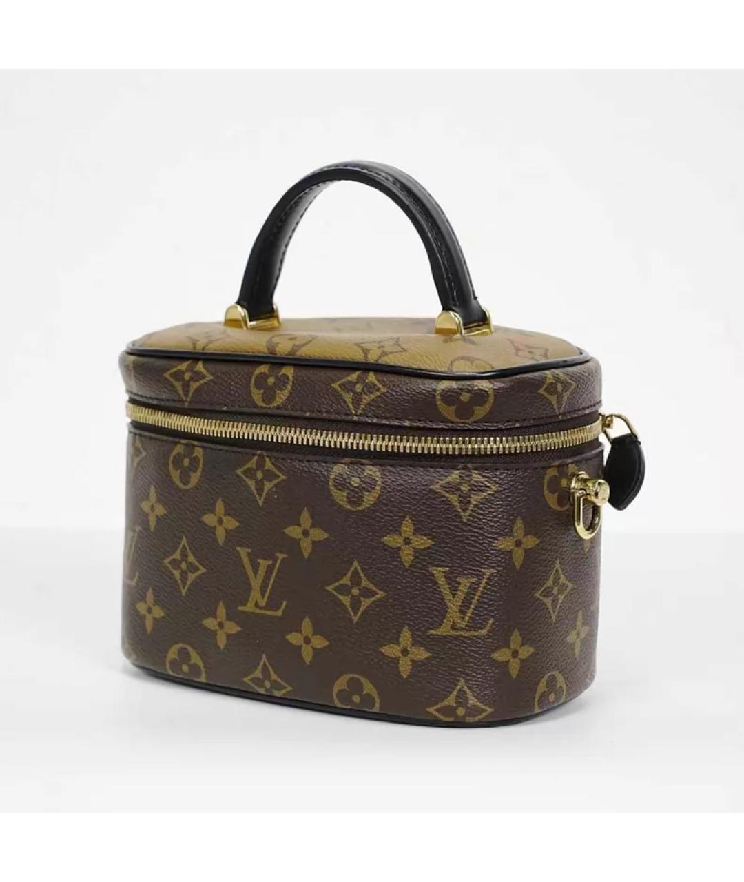 LOUIS VUITTON Коричневая сумка через плечо, фото 10