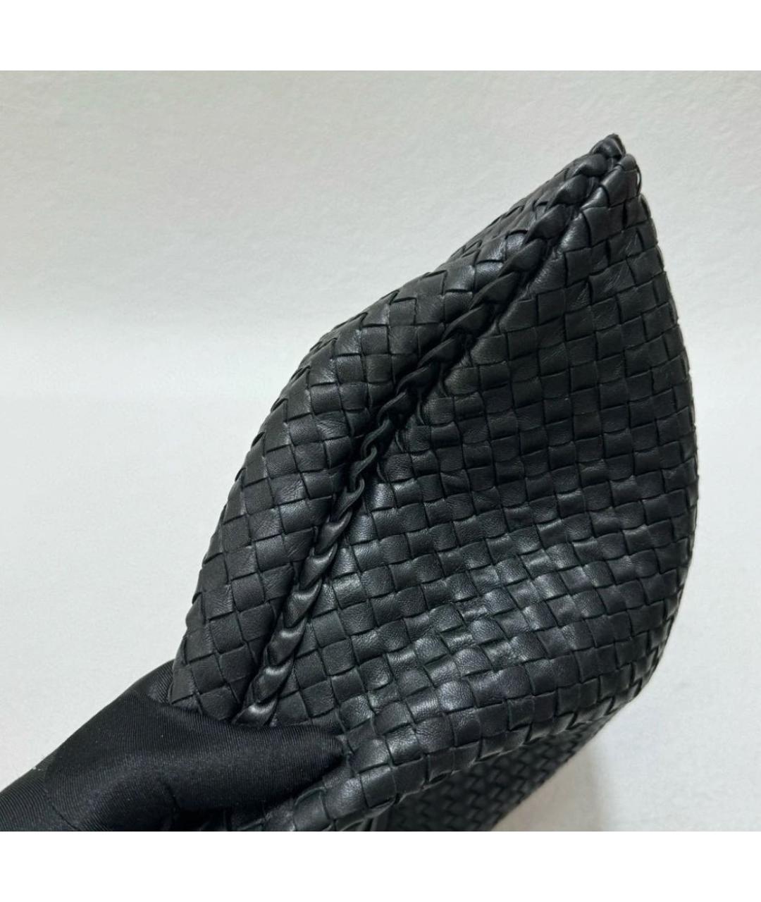 BOTTEGA VENETA Коричневая кожаная сумка через плечо, фото 4