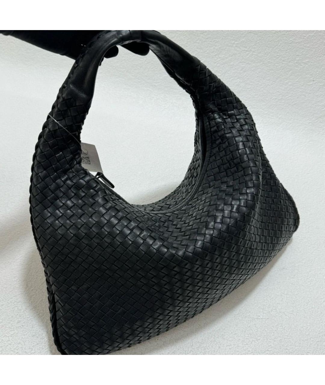 BOTTEGA VENETA Коричневая кожаная сумка через плечо, фото 2