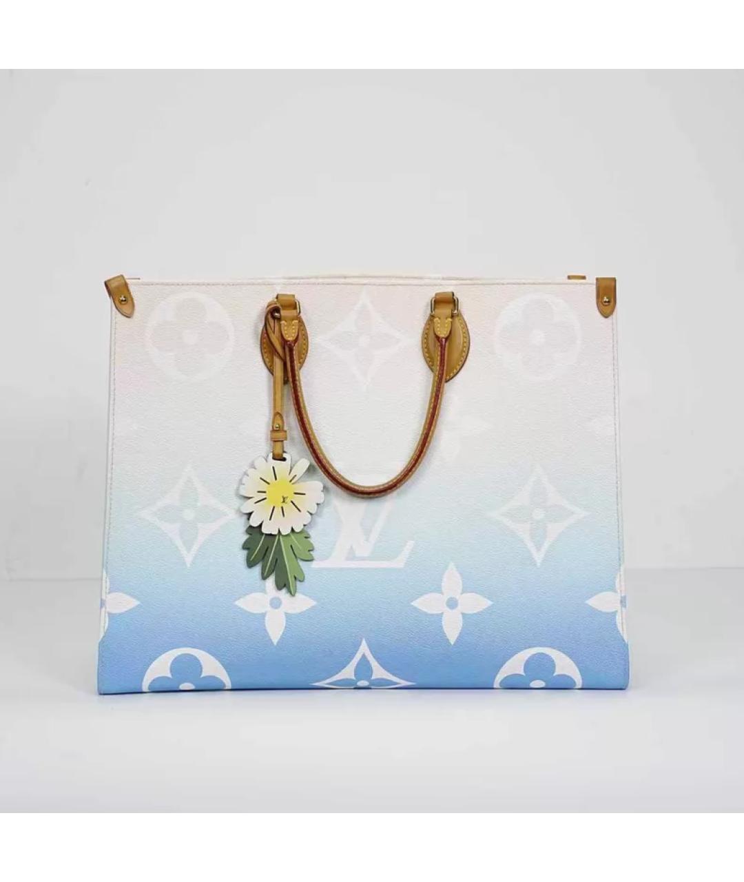 LOUIS VUITTON Мульти тканевая сумка с короткими ручками, фото 10