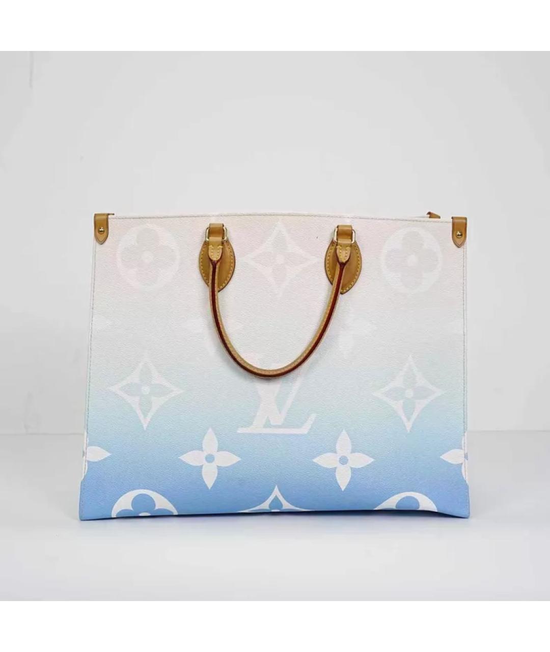 LOUIS VUITTON Мульти тканевая сумка с короткими ручками, фото 5